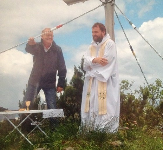 Dreiländereck / P. Ulrich Diel OSB Voralpe - Tanzboden