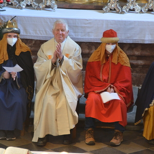 Sternsingergottesdienst: Dank an Toni