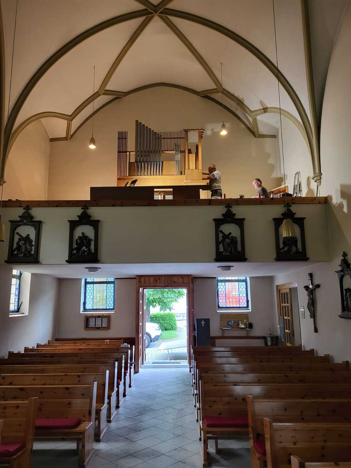 neue Orgel / Pfarre Unterlaussa